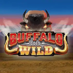 Buffalo Goes Wild online game logo by Mancala Gaming on shelbyspincasino.org
