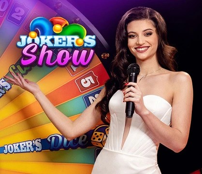 Joker’s Show slot icon by Skywind Group, available at Shelbyspin