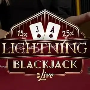 Lightning Blackjack logo – Live Dealer by Evolution at Shelbyspin