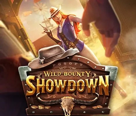 Wild Bounty Showdown slot logo by PG Soft at Shelbyspin