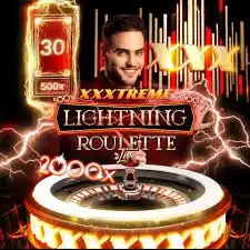 XXXtreme Lightning Roulette slot logo by Pragmatic Play at Shelbyspin